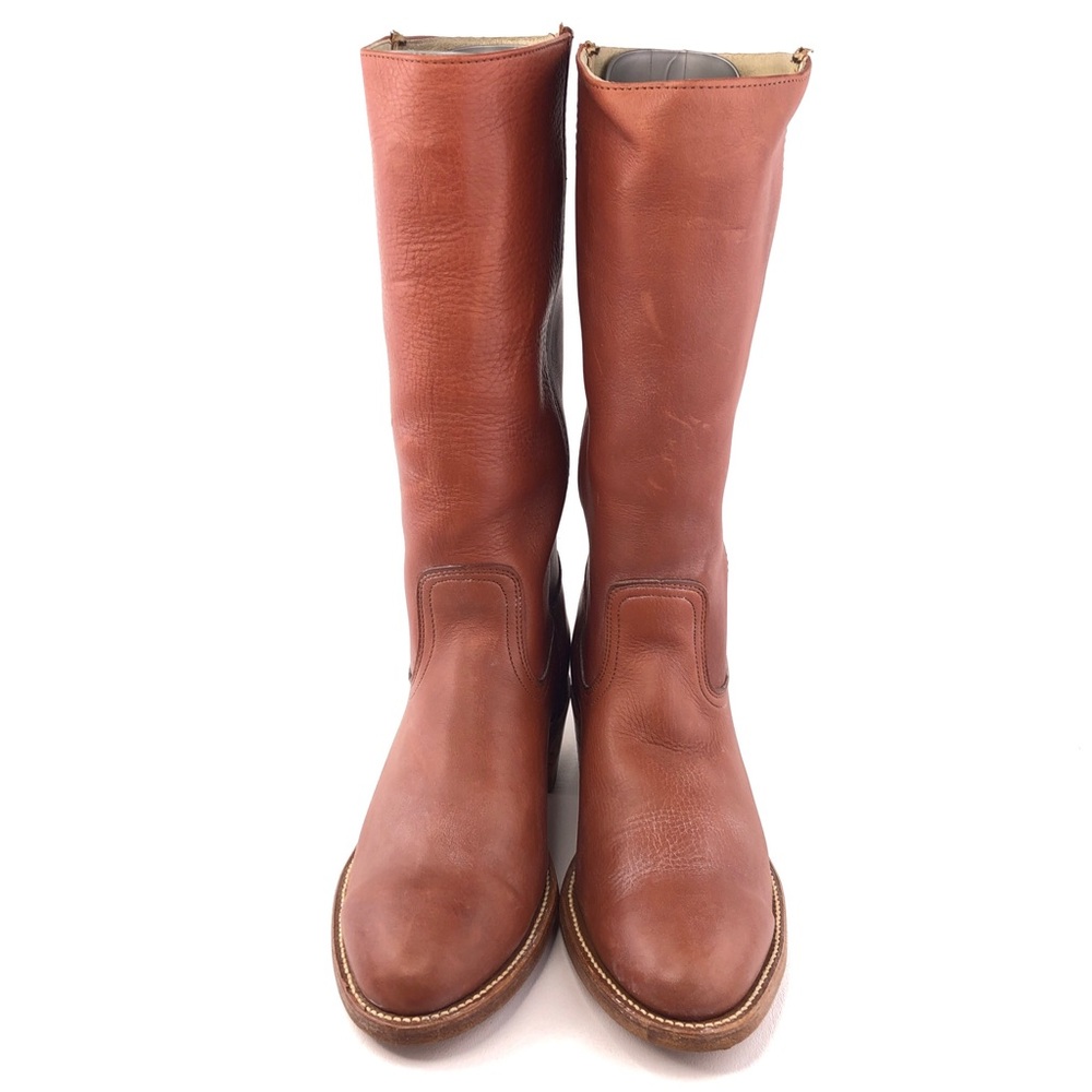 Vintage Frye 2565 Brown Leather Campus 14L Western Boots 8 EE - Picture 4 of 15